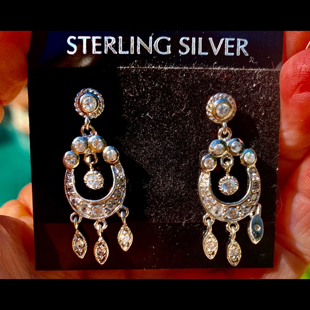 SS 925 CZ EARRINGS
